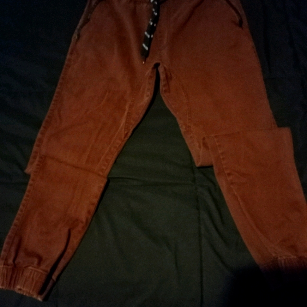 Burgundy Joggers